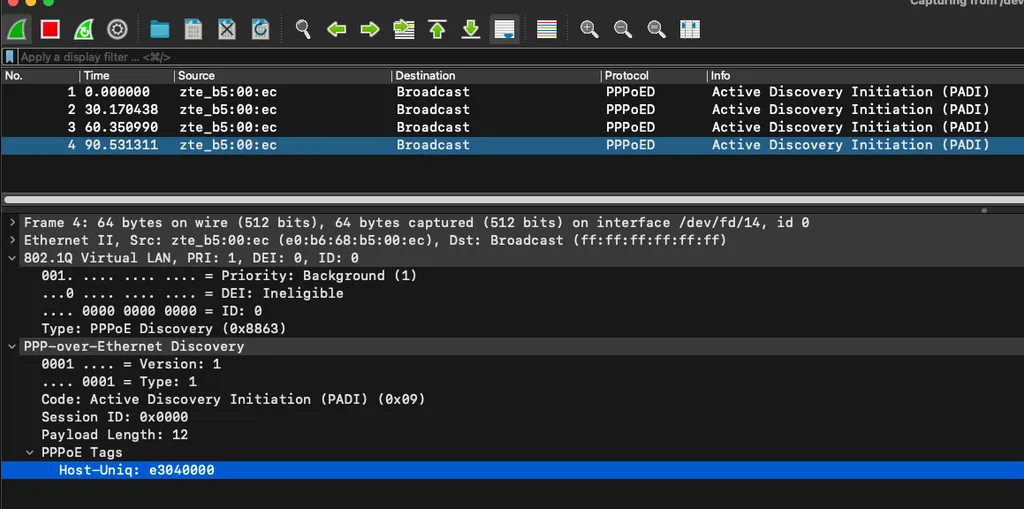 screenshot of pfsense showing interface assignments